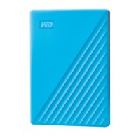WESTERN DIGITAL Eksterni tvrdi disk My Passport, plavi, 4TB, USB 3.2, 5400 okr/min, 2.5"